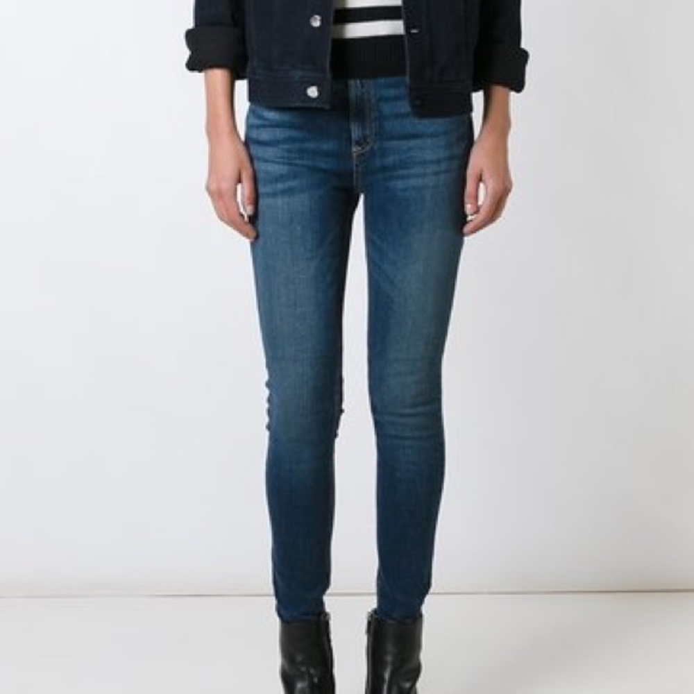 Rag and Bone Distressed Ankle Jean